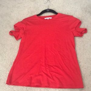 Red Rebecca Minkoff t-shirt